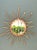 Vintage Italian Bent Rattan Sunburst Mirror For Sale - Image 10 of 12