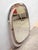 Mid-Century Modern Wall Mirror attributed to Belgo Chrome, Belgium, 1970 For Sale - Image 6 of 9