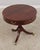 English Baker Round Mahogany Pedestal Drum Table For Sale - Image 3 of 16
