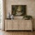 Antique Rustic European Stripped Oak Buffet ~ Credenza is a beautiful expression of the refined simplicity of style that...