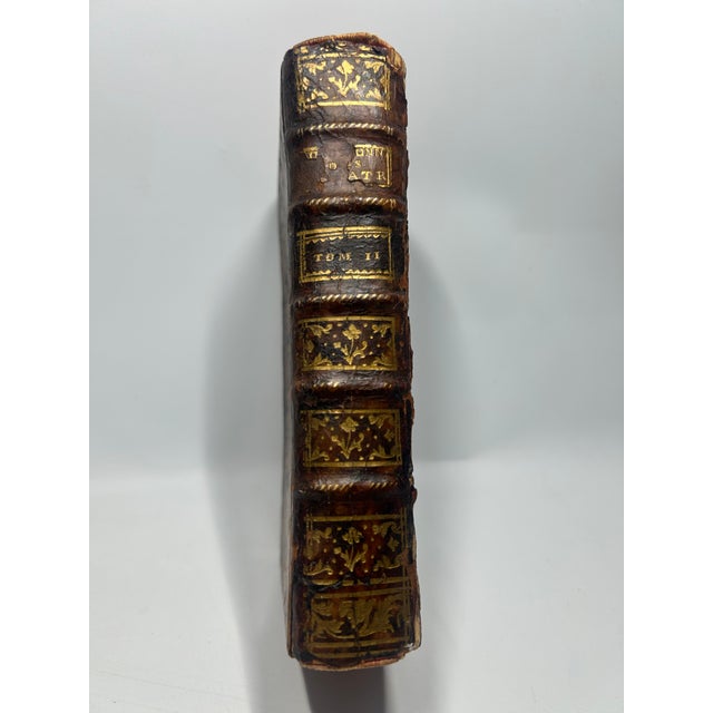 French Royal Alliance 18th-Century French Trompe L’Œil Book Box (Livre Secet) – Louis XV & Marie Leszczyńska (Dated 1756) For Sale - Image 3 of 9