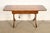 Baker Furniture Regency Inlaid Yew Wood Writing Desk or Console Table, Circa 1980s For Sale - Image 11 of 17