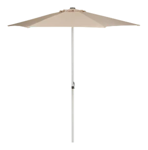 Resistant 9 Ft Easy Glide Market Umbrella in Beige