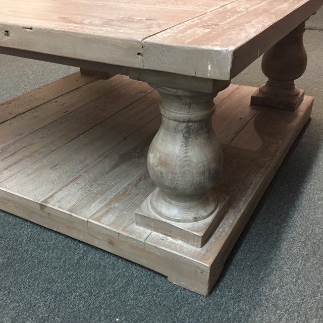 Restoration Hardware Balustrade Salvage Coffee Table Chairish