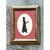 Vintage Silhouette Portrait of Woman in Gold Frame For Sale - Image 10 of 12