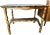 Vintage English Jacobean Style Side Table With Scalloped Top For Sale - Image 4 of 12