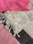 Hot Pink Contemporary Moroccan M'rirt Rug — Hot Pink, Ivory & Black | Hand-Knotted For Sale - Image 8 of 9