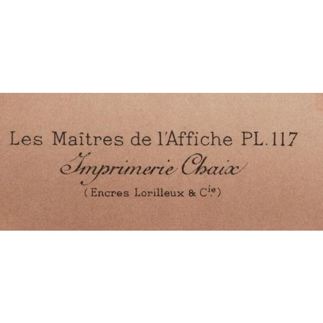 J. Chéret, Œuvres de Rabelais from Les Maîtres de L'Affiche, 1898, Original Lithograph For Sale - Image 10 of 13