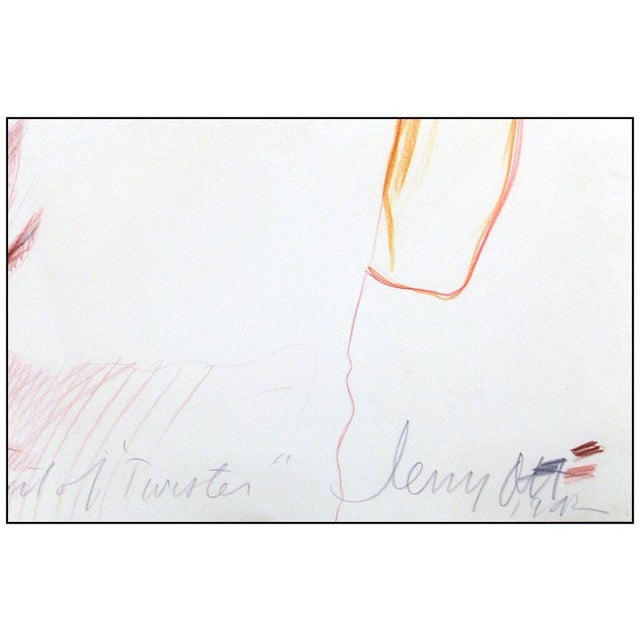1990s Study for Twister, Jerry Ott For Sale - Image 4 of 5