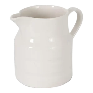 English Early 20th Century Ironstone Dairy Pitcher