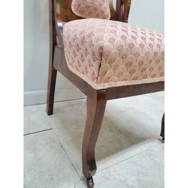 Antique Victorian Eastlake Desk Side Chair 19th Century For Sale - Image 9 of 13