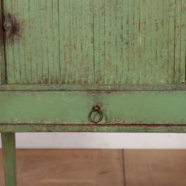 Vintage Dutch Painted Bedside Table For Sale - Image 6 of 9