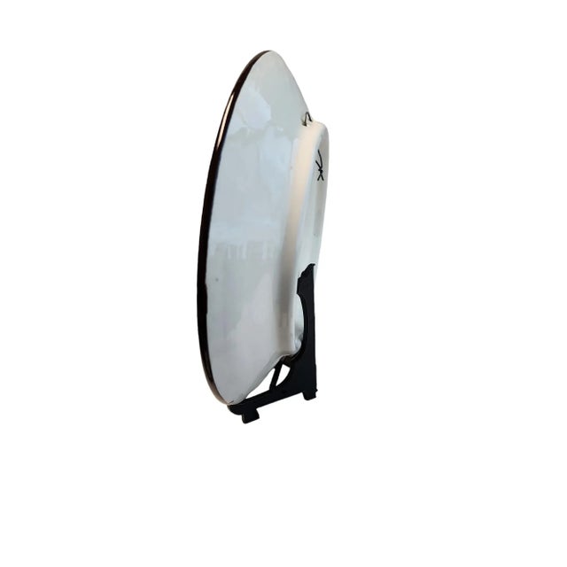 1960s Vintage 1960s Spanish Hand Painted Wall Plates - Set of 3 For Sale - Image 5 of 9