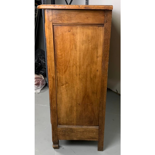 Antique French Provincial Two-Door Maple Buffett For Sale - Image 4 of 11