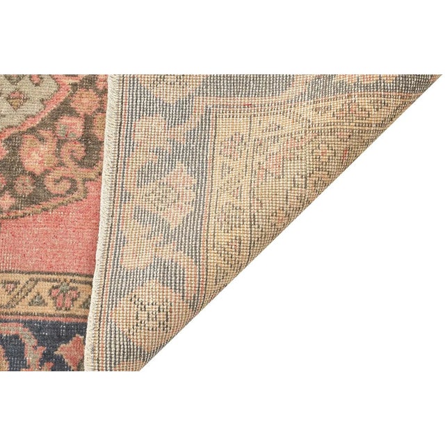 Mid 20th Century Mid 20th Century Vintage Decorative Turkish Konya Rug For Sale - Image 5 of 7