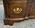 Vtg. Drexel Solid Mahogany Three Drawer Block Front Georgian Bachelors Chest For Sale - Image 9 of 14