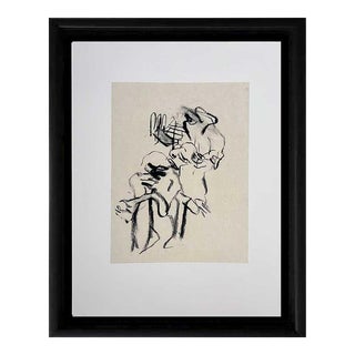Willem De Kooning Lithograph Original, Ltd.EDITION "How to Get There" W/Frame For Sale