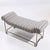 Baker Furniture Iron Eye Bench For Sale - Image 9 of 10