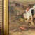 Framed Oil-on-Board Farmyard Scene in the Dusseldorf School Style, Circa Mid-Century For Sale - Image 10 of 16