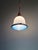 Bauhaus Pendant Light in White Opaline and Blue Satin Glass, 1920s For Sale - Image 15 of 18