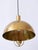 Mid-Century Modern Brass Pendant Lamp by Florian Schulz, Germany, 1970s For Sale - Image 17 of 18