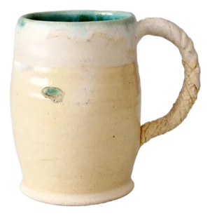 Vintage Coastal Studio Pottery Mug