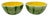 Mid 20th Century "Noir" Cantaloupe Fruit Bowls| Unmarked Knobler Style | Realistic Japanese Majolica - Set of 2 For Sale - Image 9 of 9