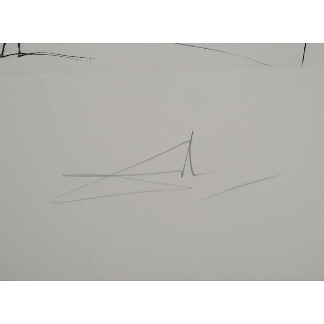 Modern Salvador Dali, Homage to Leonardo da Vinci: the Telegraph, 1975, Etching For Sale - Image 3 of 9