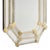 Venetian Etched Glass Octagonal Mirror With Floral and Ribbon Details, Circa 1940 For Sale In Austin - Image 6 of 9