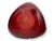 Mid-Century Modern Ruby Red Italian Murano Glass Bowl For Sale - Image 3 of 5