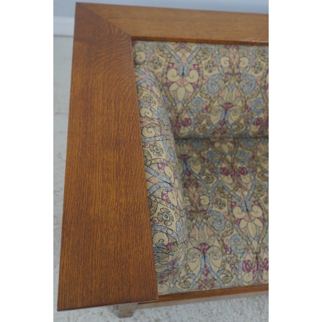 Stickley Stickley Mission Oak Arts & Crafts Sofa For Sale - Image 4 of 18
