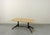 Italian Geometric Table in Carrara Marble and Steel For Sale - Image 9 of 10