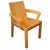 Contemporary 1990s Dakota Jackson Maple Wood "Library" Armchairs, Set of Four For Sale - Image 3 of 5