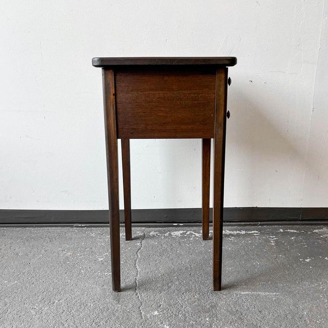 20th Century Oak Sewing Table For Sale - Image 10 of 18