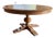 1990s Guy Chaddock & Co. 60" Round Pedestal Dining Table – The Melrose Collection (Includes Extension Leaf) For Sale
