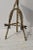 Antique Folk Art Cream + Green Painted Adirondack Tripod Side Table, Circa 1920s-30s For Sale - Image 13 of 18