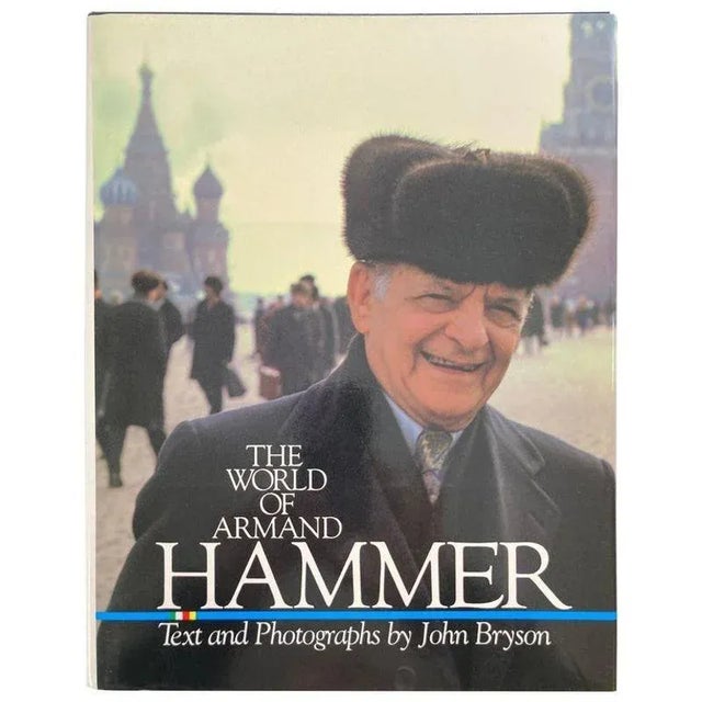 1985 the World of Armand Hammer by John Bryson, Hardcover Coffee Table Book For Sale - Image 13 of 13