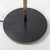 Mid-Century Modern Steel Floor Lamp with Black Round Base, Italy, 1950s For Sale - Image 14 of 16