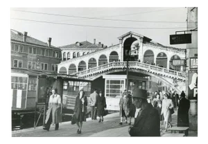 Venice Rialto Bridge, 1954