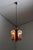 Mid-Century Hanging Light in Brass with 3 Textured Glass Sconces, 1960 For Sale - Image 3 of 13