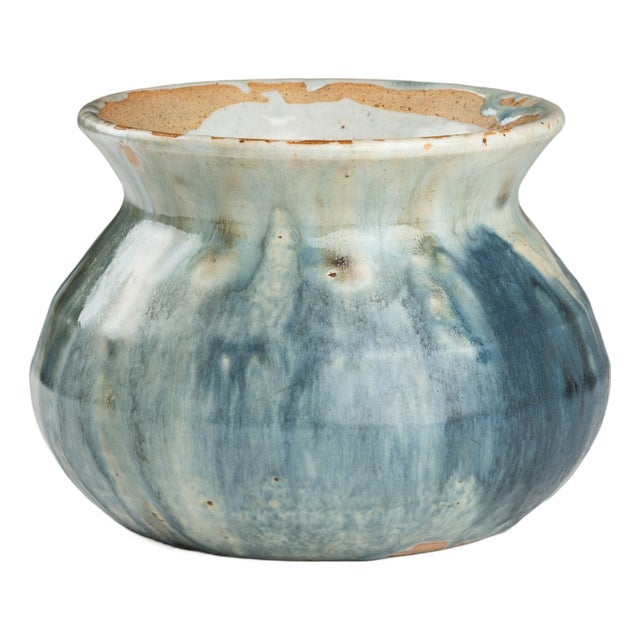 Glazed Stoneware Ceramic Vase for Jean Carriès, 1890s For Sale