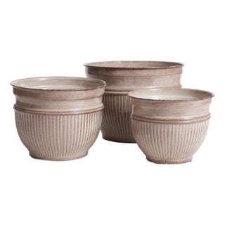 Camelia Pots, Set Of 3 For Sale
