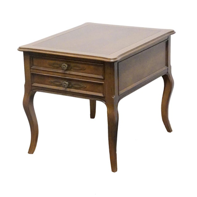 HEKMAN FURNITURE Pecan Italian Provincial 22" Accent End Table 22.25" High 22" Wide 26" Deep We specialize in high end...