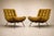 Pair of Costela Armchairs in Brazilian Hardwood & Olive Mohair, Martin Eisler, Brazil, 1956 For Sale In New York - Image 6 of 18