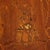 Wood Antique Trumeau in Walnut with Maple Inlays For Sale - Image 7 of 16