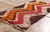 Oxblood Red Vintage Boujad Moroccan Rug - 03'00 X 05'05 For Sale - Image 8 of 10