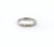 1930s Vintage White Gold Wheat Wedding Band, Size 7.25, Stacking Ring For Sale - Image 5 of 7