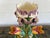 Antique French Majolica Vase Centerpiece Onnaing Art Nouveau Iris Tulip C1900 For Sale - Image 9 of 18