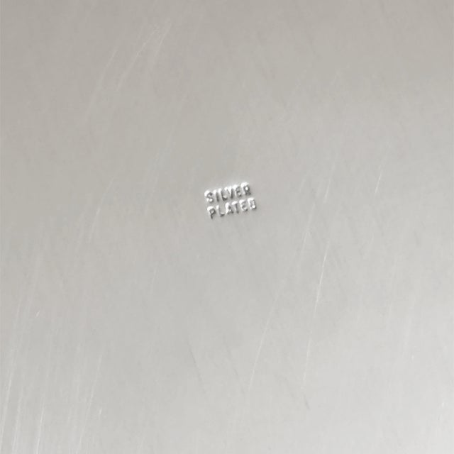 1970s Mid-Century Modern Gucci Silver-Plated Ice Bucket For Sale In Philadelphia - Image 6 of 6
