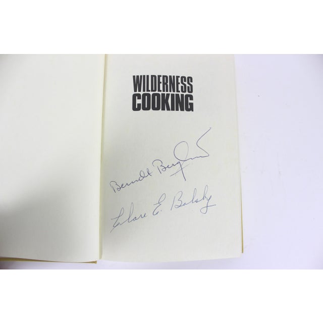 1973 Signed Wilderness Cooking Cookbook, Conversation Piece Retro Kitchen Decor, Old Hardcover Gift for Foodie For Sale - Image 4 of 12